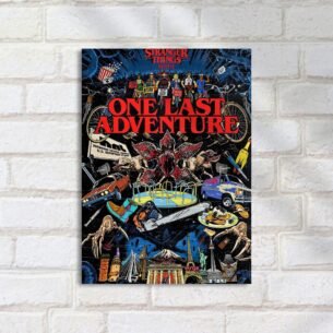 Quadro Decorativo Stranger Things Ultima Aventura