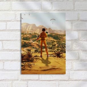 Quadro Decorativo Free Fire Personagem Mirando