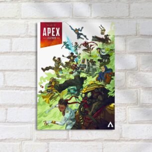 Quadro Decorativo Apex Legends Personagens Arte