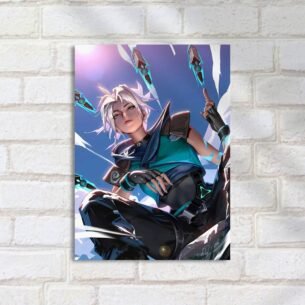 Quadro Decorativo Raio Personagem Ninja Arte