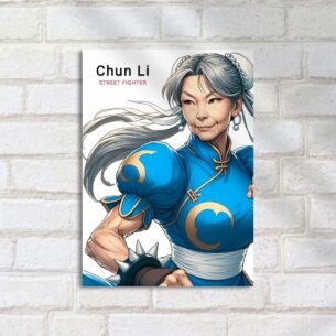 Quadro Decorativo Chun Li Street Fighter