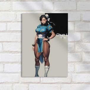 Quadro Decorativo Chun Li Street Fighter