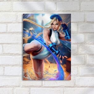 Quadro Decorativo Cammy Chute Ataque Dinamico