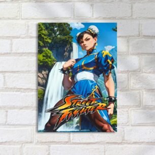 Quadro Decorativo Chun Li Street Fighter