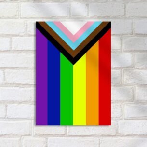 Quadro Decorativo Progress Pride Flag