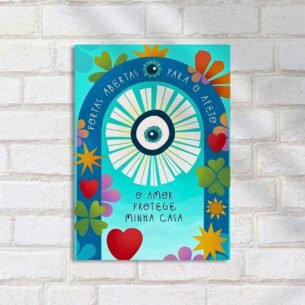 Quadro Decorativo Portas Abertas Para Afeto