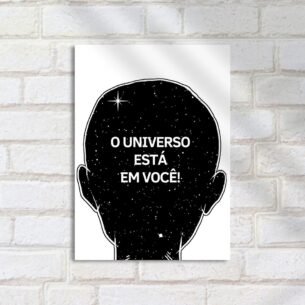 Quadro Decorativo Universo Esta Em Voce