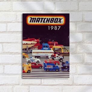 Quadro Decorativo Matchbox Catalogo 1987 Veiculos
