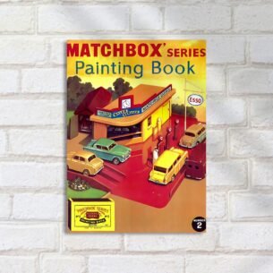 Quadro Decorativo Matchbox Garage Carros