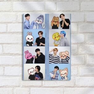 Quadro Decorativo Stray Kids Skzoo Fofos Kpop