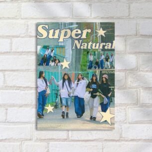 Quadro Decorativo Super Natural Treinando Amigas Kpop