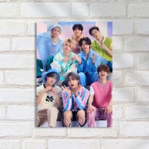 Quadro Decorativo Stray Kids Kpop Grupo