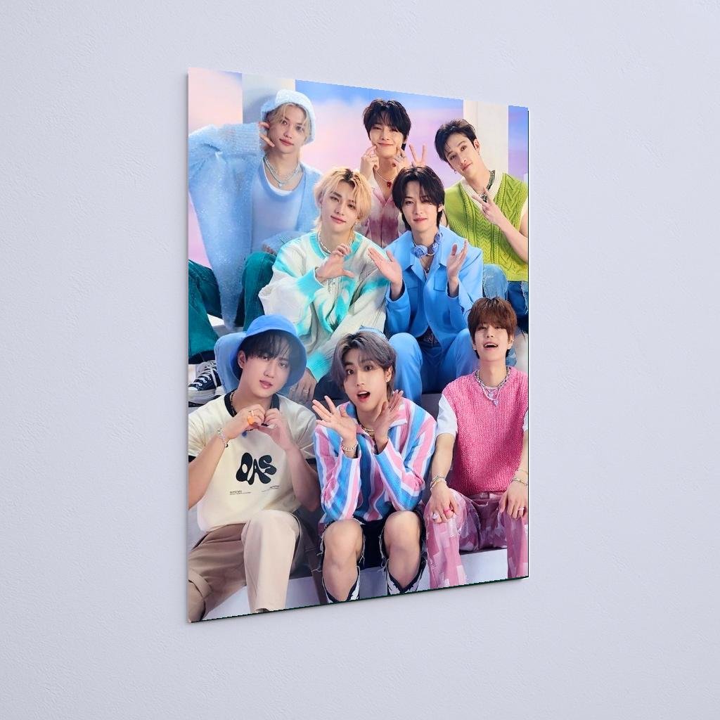 Quadro Decorativo Stray Kids Kpop Grupo - Imagem 2