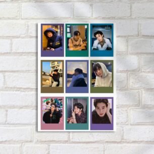 Quadro Decorativo Kpop Astro Polaroide