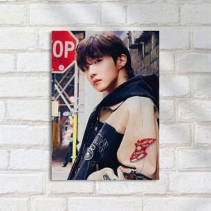 Quadro Decorativo J Hope Bts Jaqueta Sinal Stop
