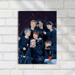 Quadro Decorativo Bts Banda Kpop No Palco