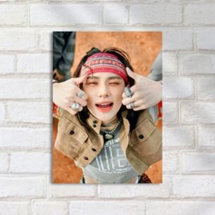 Quadro Decorativo Hyunjin Kpop
