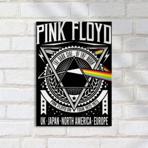 Quadro Decorativo Pink Floyd Dark Side
