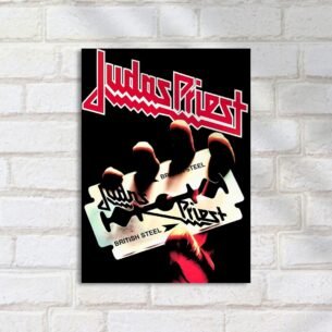 Quadro Decorativo Judas Priest British Steel