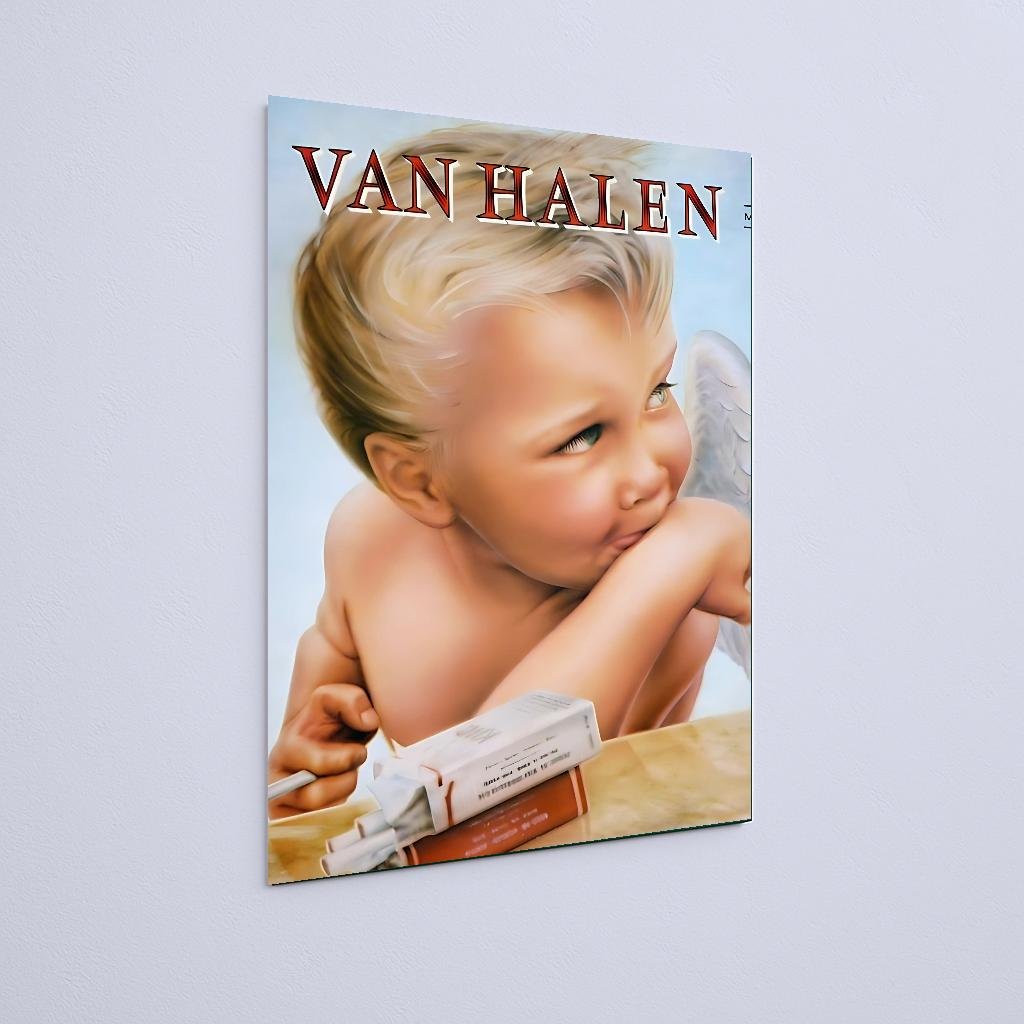 Quadro Decorativo Anjo Com Cigarette Vanhalen - Imagem 2