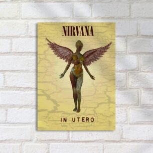 Quadro Decorativo Nirvana Anjo In Utero