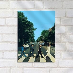 Quadro Decorativo Beatles Faixa Aberr Road