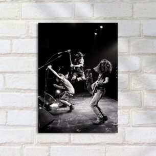 Quadro Decorativo Banda Rock Performance Ao Vivo