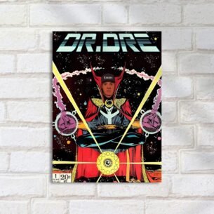 Quadro Decorativo Rap - Dr Dre Doutor Estranho