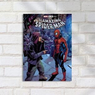 Quadro Decorativo Rap - Spiderman Rap Batalha