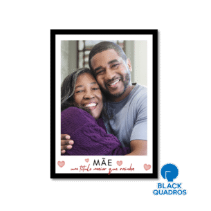 Quadro Mãe Minha Rainha – 1 Foto | Presente Personalizado
