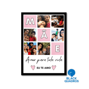 Quadro Amor para Toda Vida – 6 Fotos | Presente Personalizado