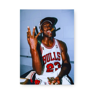 Quadro Decorativo - Jogador Basquete Comemorando