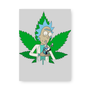 Quadro Decorativo - Rick Cachimbo Folha Verde