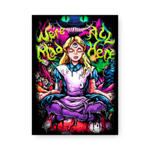 Quadro Decorativo Alice Terceiro Olho Meditacao