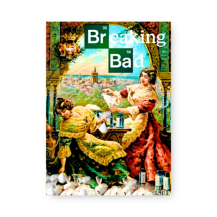 Quadro Decorativo Breaking Bad Releitura Historica