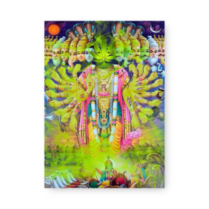 Quadro Decorativo - Vishnu Cannabis Multifaced Deidade