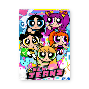 Quadro Decorativo - Newjeans Powerpuff Girls New Jeans Kpop