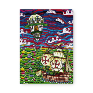 Quadro Decorativo - Navio E Dirigivel Mar