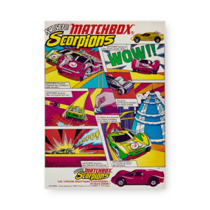 Quadro Decorativo - Matchbox Scorpions Revista Poster