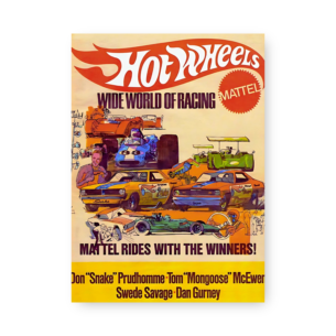Quadro Decorativo - Hot Wheels Corrida Mattel