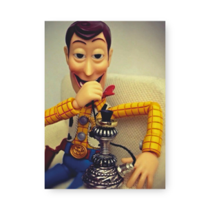 Quadro Decorativo - Woody Boneco Narguile Сamisa Amarela