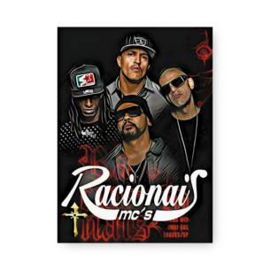 Quadro Decorativo Racionais Mcs Poster