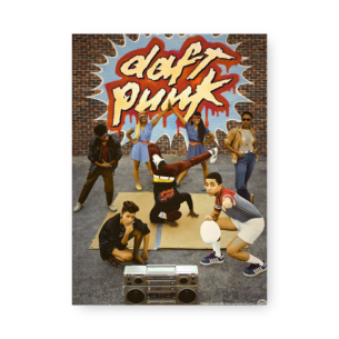Quadro Decorativo Daft Punk Danca Rua