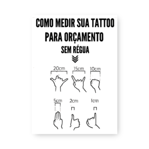 Quadro Decorativo - Medir Tatuagem Sem Regua