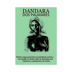 Quadro Decorativo Dandara Dos Palmares