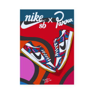 Quadro Decorativo Nike Sb Parra Tenis