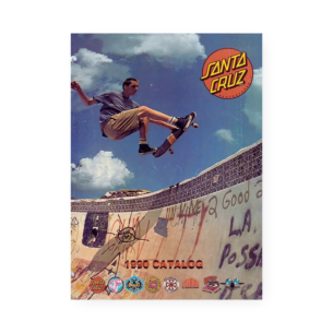 Quadro Decorativo Skate Santa Cruz 1990