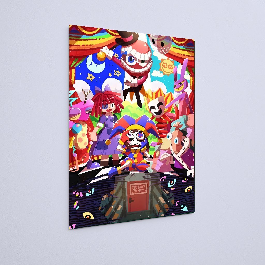 Quadro Decorativo Palhaço Carnação Teatro Cena - Imagem 3