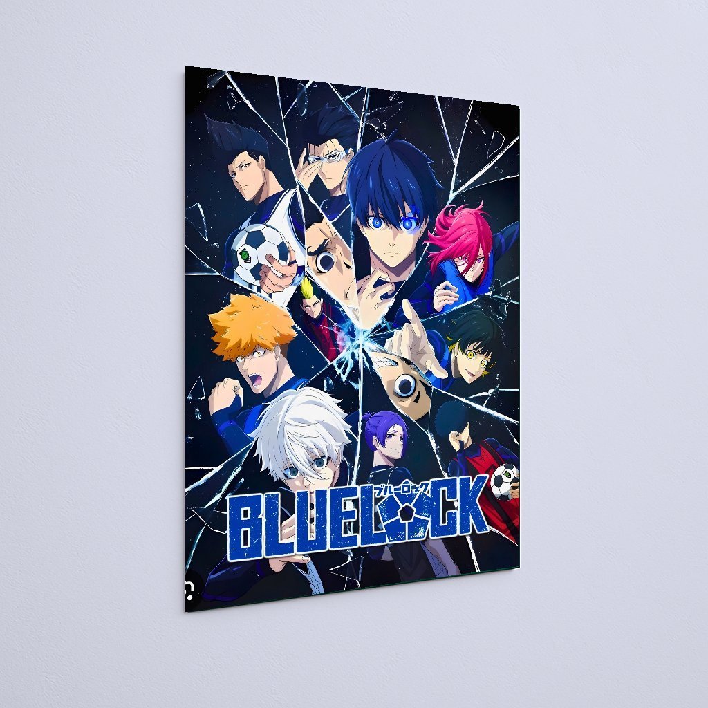 Quadro Decorativo Blue Lock Personagens Anime - Imagem 3