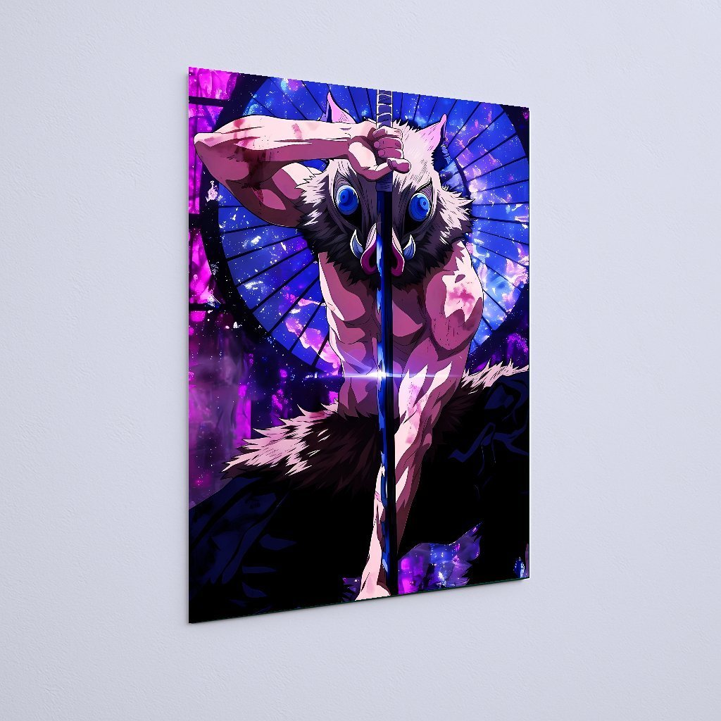 Quadro Decorativo Demon Slayer Inosuke Kimetsu No Yaiba Demon Slayer - Imagem 3